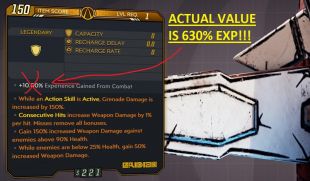 ⭐[PC/XB/PS] LVL1 630% EXP SHIELD - WITH 4 CRAZY ANOINTS - BEST LEVELING SHIELD IN GAME!!!⭐ - image