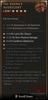 S9-4GA Tal Rasha's lridescent Loop- Max Aspect (apamc) - image