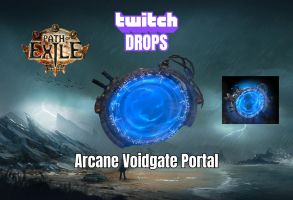 Arcane Voidgate Portal | Path of Exile Twitch Drops - image