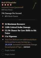 SEASON 10 4 GA ROD OF KEPELEKE SPIRITBORN WEAPON 4GA ROD OF KEPELEKE - image