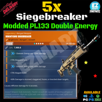 x5 Modded Siegebreaker Double Energy PL133 - [PC/PS4|5/XboxS|X] - Fast Delivery - image