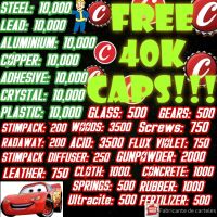 Junk Bundle + Ammo Bundle (INCLUDES 40K CAPS) - image