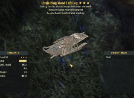 Unyielding Sneak Wood Armor Set + Wood Helmet [Action Point refresh speed] - image