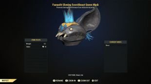 [PS] Fasnacht Glowing Scorchbeast Queen Mask - image