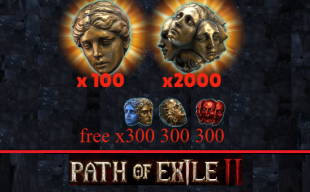 ❤️{Luck PACK}: 100 Div + 2000 Exalted +Free(300regal + 300alch + 300vaal)/ POE 2 Softcore/ Instant - image