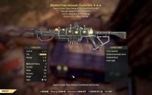 Buy Bloodied Plasma rifle (+50% cr in FALLOUT 76 Items - Offer #2629434669