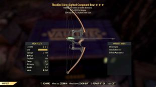 Buy Bloodied Compound Bow (+50% VA in FALLOUT 76 Items - Offer #2629667444
