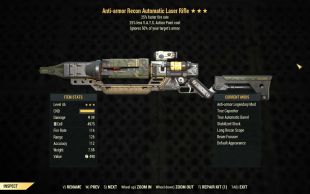 Buy Anti-Armor Laser rifle (25% fa in FALLOUT 76 Items - Offer #2629765544
