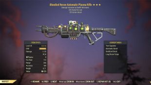 Buy Bloodied Plasma rifle (25% fas in FALLOUT 76 Items - Offer #2629585527