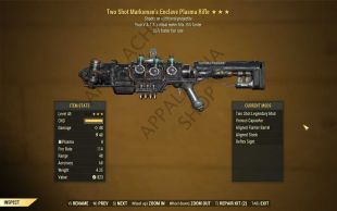 Buy Two Shot Enclave Plasma rifle in FALLOUT 76 Items - Offer #2629438110