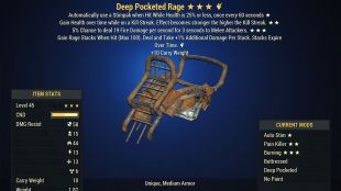 Buy [PS] Sturdy Rage Medium Armor in FALLOUT 76 Items - Offer #2628220476