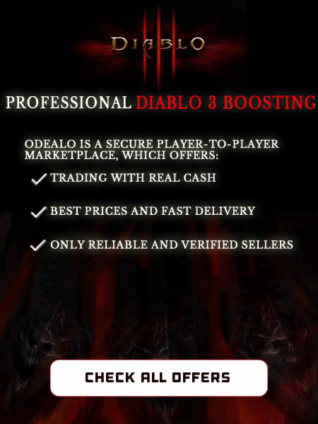 Diablo 3 Boosting and Power Leveling