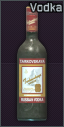 Bottle of Vodka Tarkovskaya
