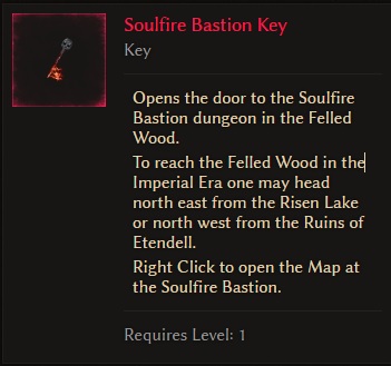 Soulfire Bastion Key
