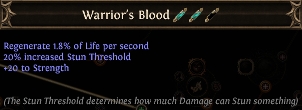 warriors blood