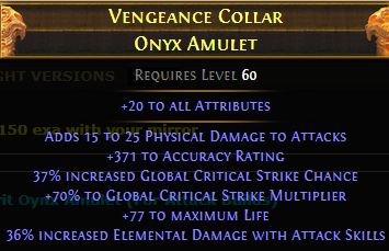 The Best and The Most Expensive Path of Exile Items