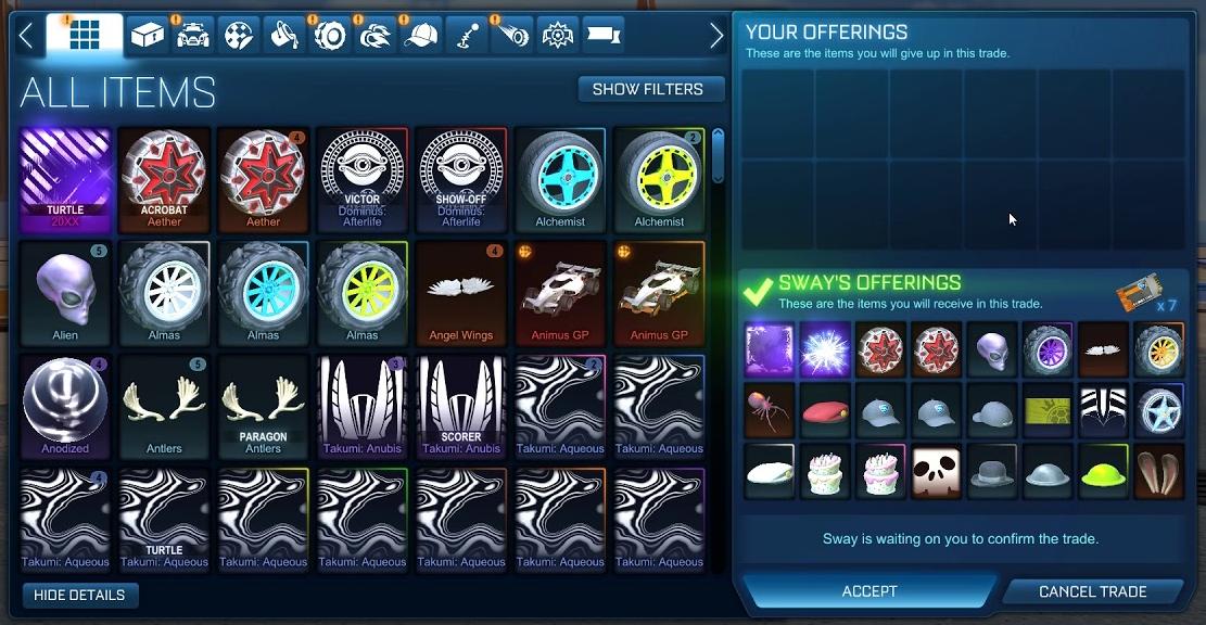 rocket league xbox marketplace